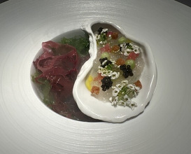 Dinner at Ginza L'ecrin