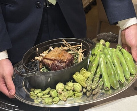 Dinner at Ginza L'ecrin
