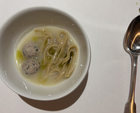Dinner at L'Effervescence