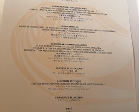 Dinner at L'OSIER (ロオジエ)
