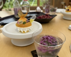 Dinner at Budoonomori Les Tonnelles (レストランぶどうの森 レ・トネル)