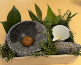 Dinner at Budoonomori Les Tonnelles (レストランぶどうの森 レ・トネル)