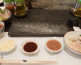 Dinner at Tonkatsu Mange (とんかつ マンジェ)