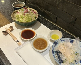 Dinner at Tonkatsu Mange (とんかつ マンジェ)