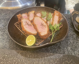 Dinner at Tonkatsu Mange (とんかつ マンジェ)
