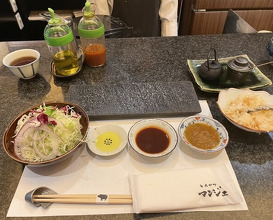 Dinner at Tonkatsu Mange (とんかつ マンジェ)