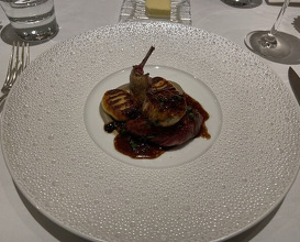 Dinner at Mas de Lavande (マスドラヴァンド)