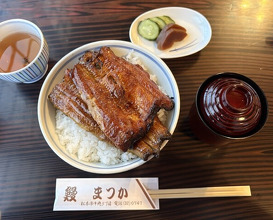 Dinner at Unagi no Matsu Ka (うなぎのまつ嘉)