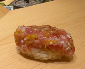 Dinner at Sushi Meino