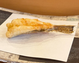 Dinner at Akita Tempura Mikawa (秋田 てんぷら みかわ)