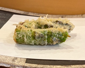 Dinner at Akita Tempura Mikawa (秋田 てんぷら みかわ)