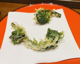 Dinner at Akita Tempura Mikawa (秋田 てんぷら みかわ)