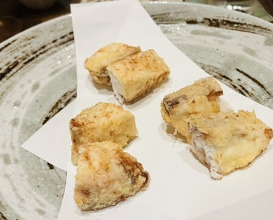 Dinner at Akita Tempura Mikawa (秋田 てんぷら みかわ)