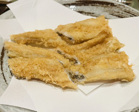 Dinner at Akita Tempura Mikawa (秋田 てんぷら みかわ)