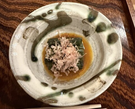 Dinner at Akita Tempura Mikawa (秋田 てんぷら みかわ)