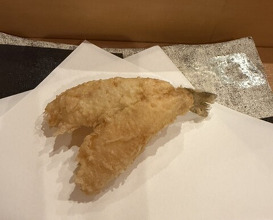 Dinner at Akita Tempura Mikawa (秋田 てんぷら みかわ)