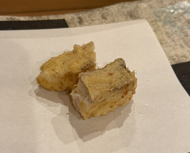 Dinner at Akita Tempura Mikawa (秋田 てんぷら みかわ)