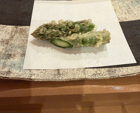 Dinner at Akita Tempura Mikawa (秋田 てんぷら みかわ)