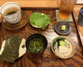 Dinner at Akita Tempura Mikawa (秋田 てんぷら みかわ)