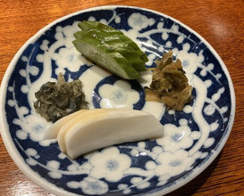 Dinner at Mikawa Zezankyo (みかわ 是山居)