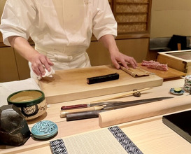 Dinner at Sushi Minato (鮨みなと)