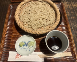 Dinner at Yabusoba Miyamoto (薮蕎麦 宮本)