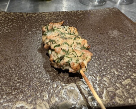 Dinner at YAKITORI Moe es (YAKITORI 燃 es)