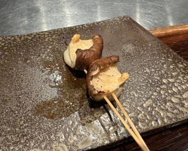 Dinner at YAKITORI Moe es (YAKITORI 燃 es)
