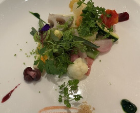 Dinner at Restaurant Moliere (レストラン・モリエール)