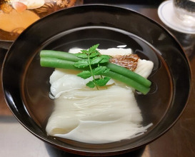 Dinner at Momen osaka (もめん)