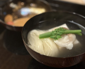 Dinner at Momen osaka (もめん)