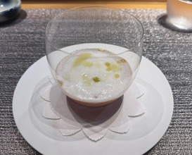 Dinner at Shimanami French Murakami (しまなみふれんち Murakami)
