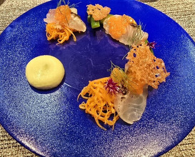 Dinner at Shimanami French Murakami (しまなみふれんち Murakami)