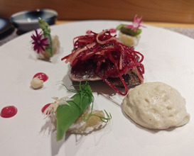 Dinner at Shimanami French Murakami (しまなみふれんち Murakami)