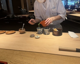 Dinner at Muromachi Wakuden