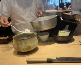 Dinner at Muromachi Wakuden