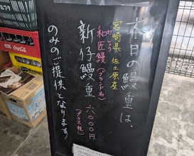 Dinner at Unagi Musashino (鰻 むさし乃)