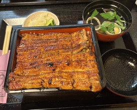 Dinner at Unagi Musashino (鰻 むさし乃)