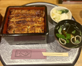 Dinner at Unagi Musashino (鰻 むさし乃)