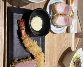 Dinner at Tonkatsu Narikura（Minami-Asagaya）