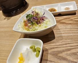 Dinner at Tonkatsu Narikura（Minami-Asagaya）