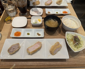 Dinner at Tonkatsu Narikura（Minami-Asagaya）