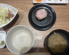 Dinner at Tonkatsu Narikura（Minami-Asagaya）