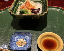 Dinner at Nara Nicon (奈良 而今)