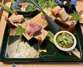 Dinner at Nara Nicon (奈良 而今)