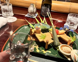 Dinner at Nara Nicon (奈良 而今)