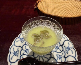 Dinner at Nara Nicon (奈良 而今)