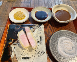 Dinner at Tonkatsu Noguci