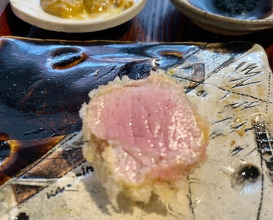 Dinner at Tonkatsu Noguci