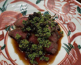 Dinner at Noguchi Guran Gurin Osaka (野口 グラングリーン大阪)
